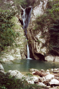 Водопады Агурские - достопримечательность Сочи