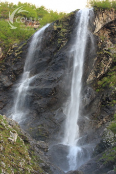 Гора Аибга - Водопад Паликаря - достопримечательность Сочи